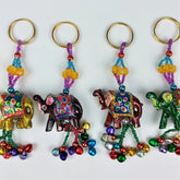 Elephant Key Chain Ring For Car Bike