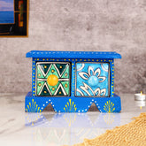 Wooden Two-Drawer Decorative Box