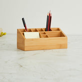Wooden Centre Regan Solid Desk Organizer