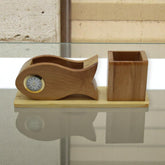Wooden Pen Card Mobile Stand Set of 50