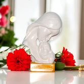 Polyresin Mother Child Statue Showpiece