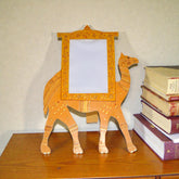 Wooden Camel Shaped Photo Frame 6x4 inch