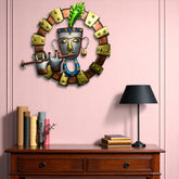 Metal Lord Krishna Wall Mounted Hanging
