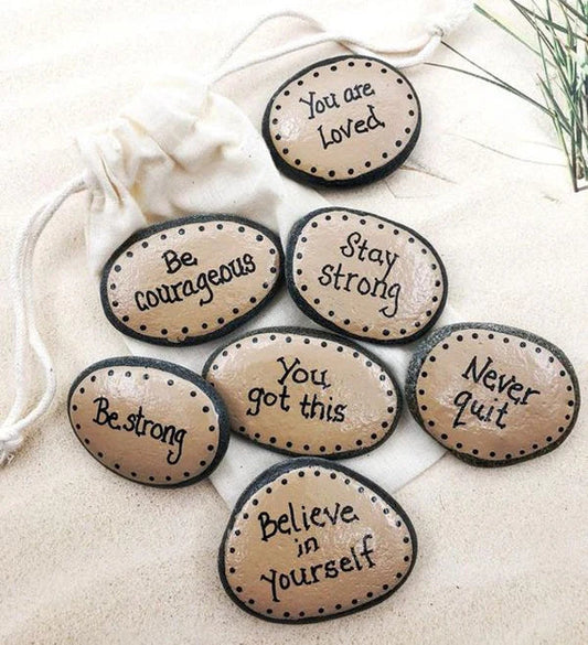Handpainted Stone