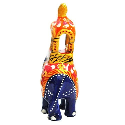 Small Ambabari Elephant Statue Pair for Showpiece