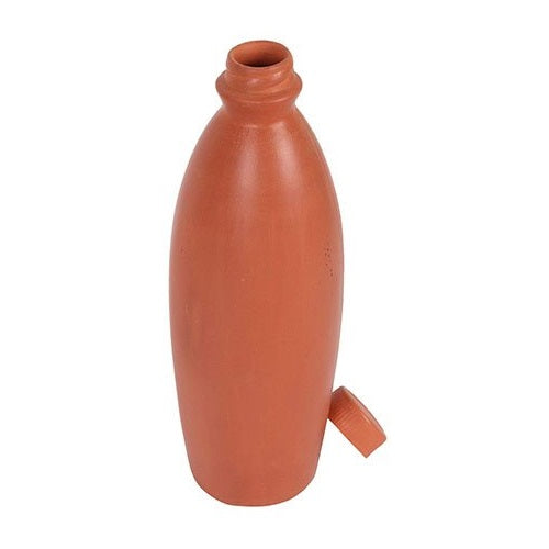 Beautiful Clay Water Bottle 1 Liter