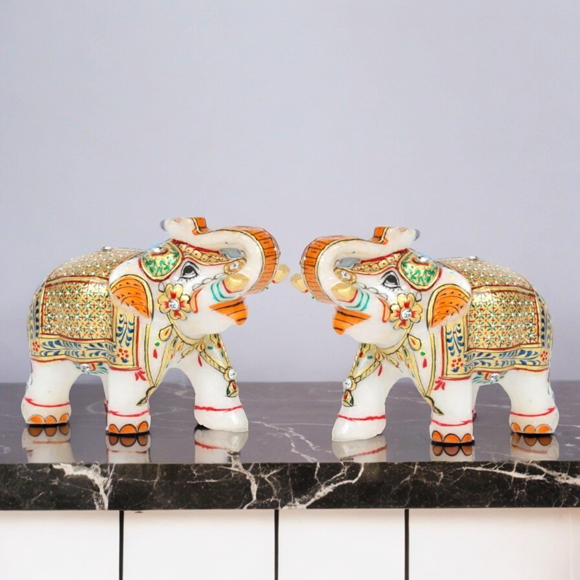 handmade Marble Elephant