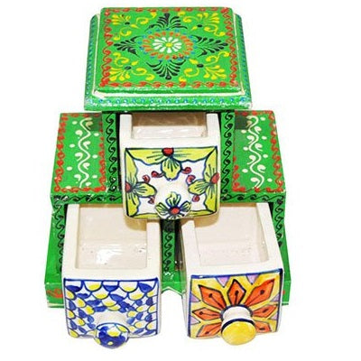 Wooden Drawer Dryfruits Box -7 Inch