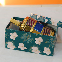 Hand Painted 3 Tier Steel Tiffin Box