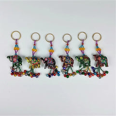 Elephant Key Chain Ring For Car Bike