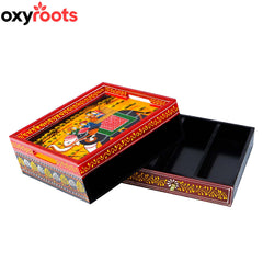 Wooden Drawer With Tray Small Sturdy Serving Tea