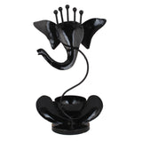 Ganesha Tea Light And Stand Showpiece In 12 Inch