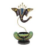 Ganesha Tea Light And Stand Showpiece 12 Inch