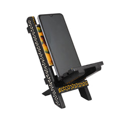 Wooden Phone Stand Chair Small Mini Card Holder