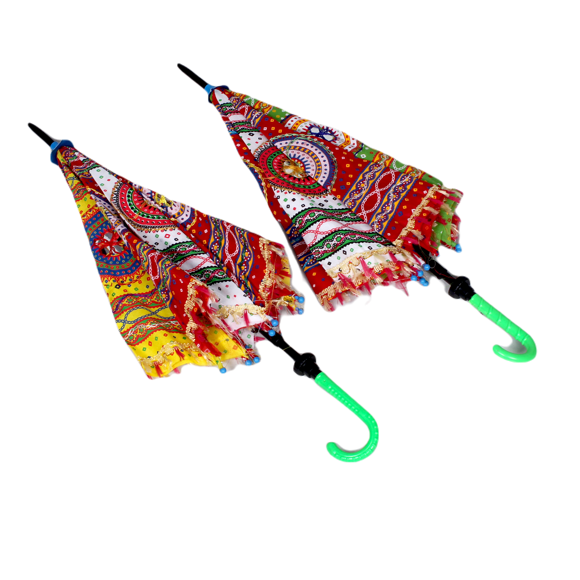 Design Rajasthani Umbrella pair  - Colourful