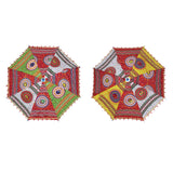 Design Rajasthani Umbrella pair  - Colourful