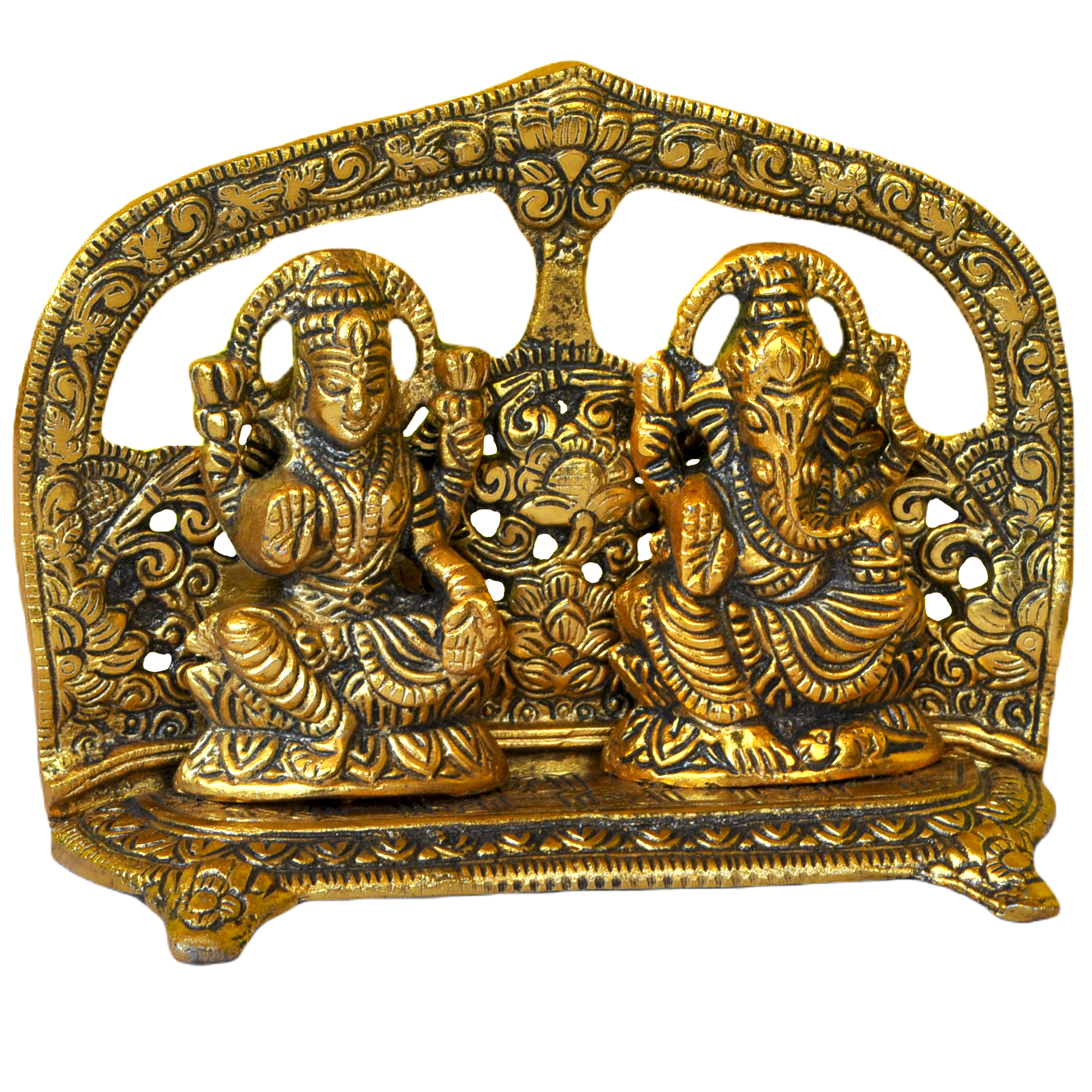 Laxmi Ganesh Chocki Diya God statue