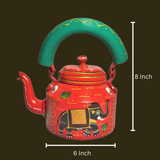 Hand Painted Aluminium Single Kettle