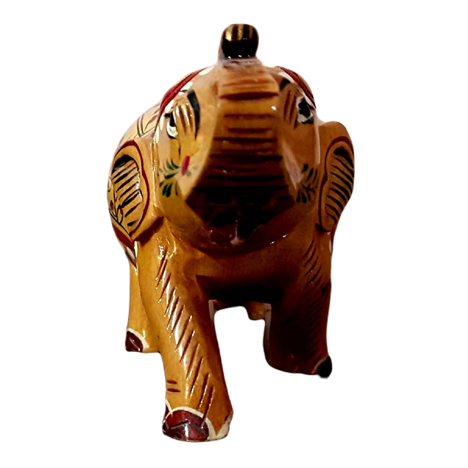 Wooden Elephant 2 inch pair