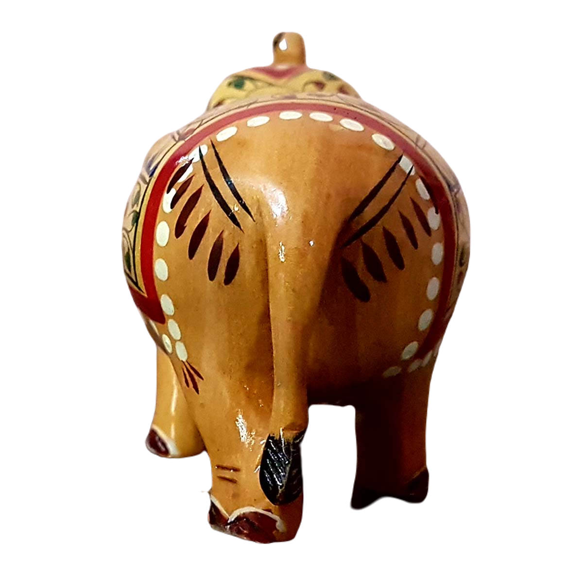 Wooden Elephant 2 inch pair