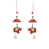 Beautiful Elephant Hanging Door For Home Set of 4 pc