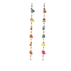 Wooden Puppets Hangings Door Set Of 2