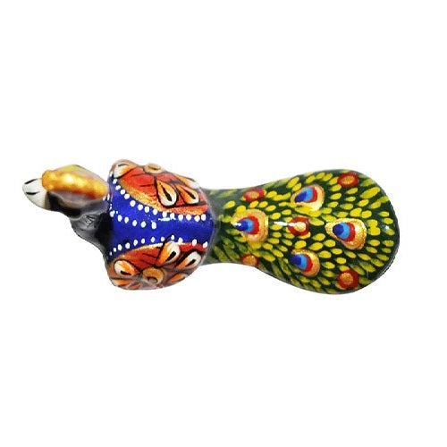 Matel Peacock Handmade Pair Gift - 2 inch