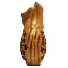 Wooden Cat Jali Antique Showpiece Set Of 5 Pcs