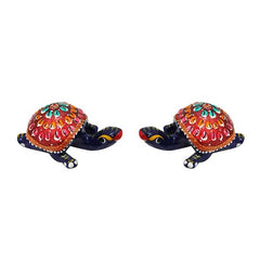 Tortoise Metal Meenakari Set of - 2