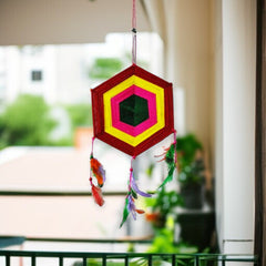 Colorful Dream Catcher Wall Hanging For Home Decor set of 5 pc