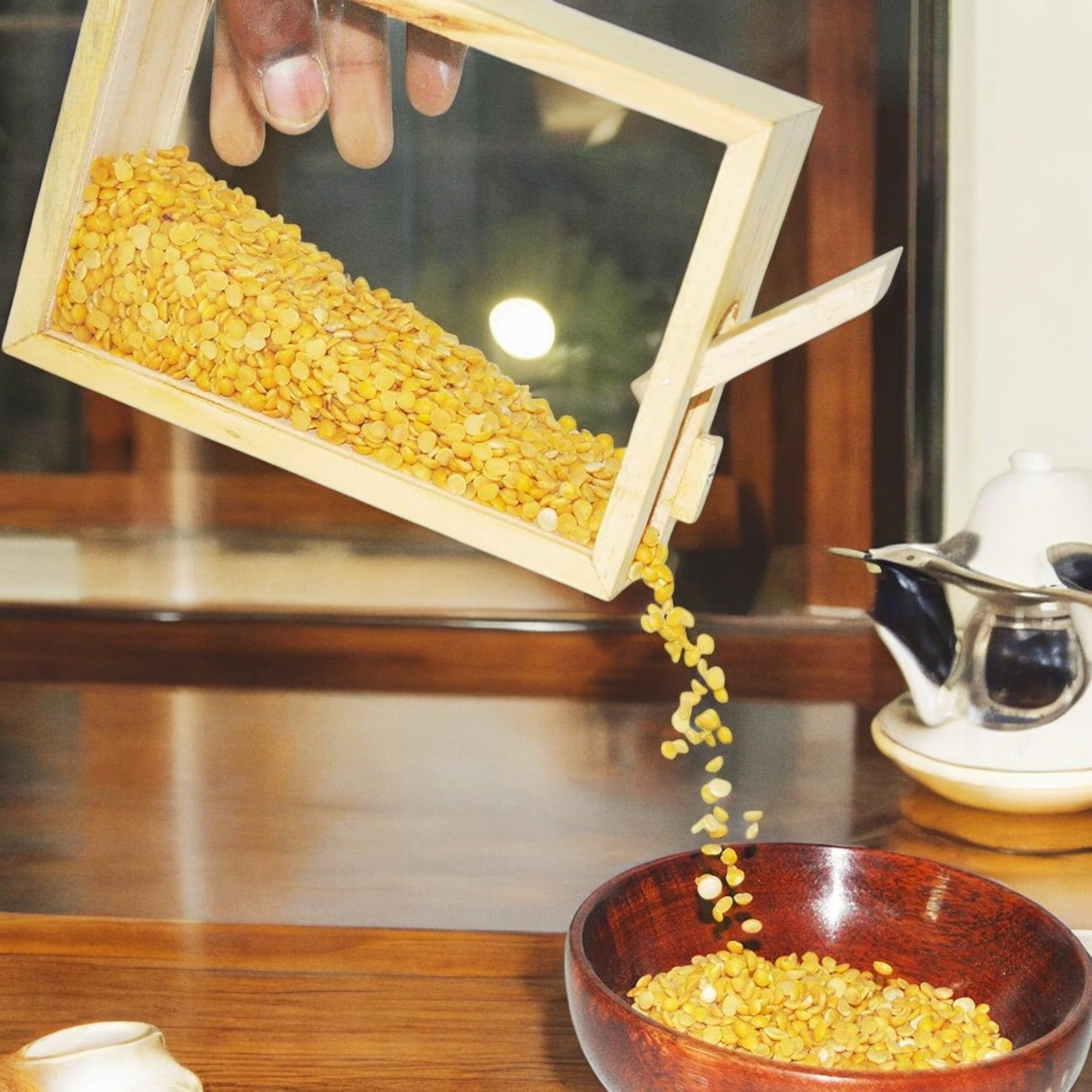 handmade Rice containrer