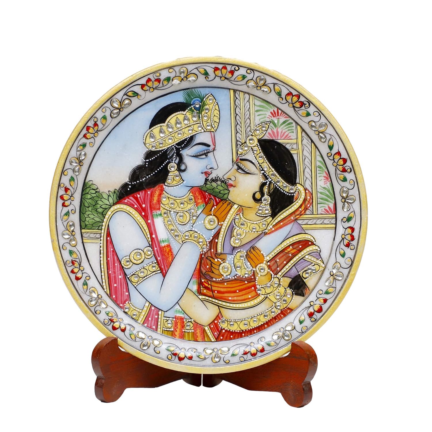 handmade marble plate