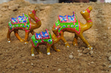 Wooden Camel For Decoration Set Of 3