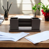 Wooden Table Pen Stand For Office Set of 50