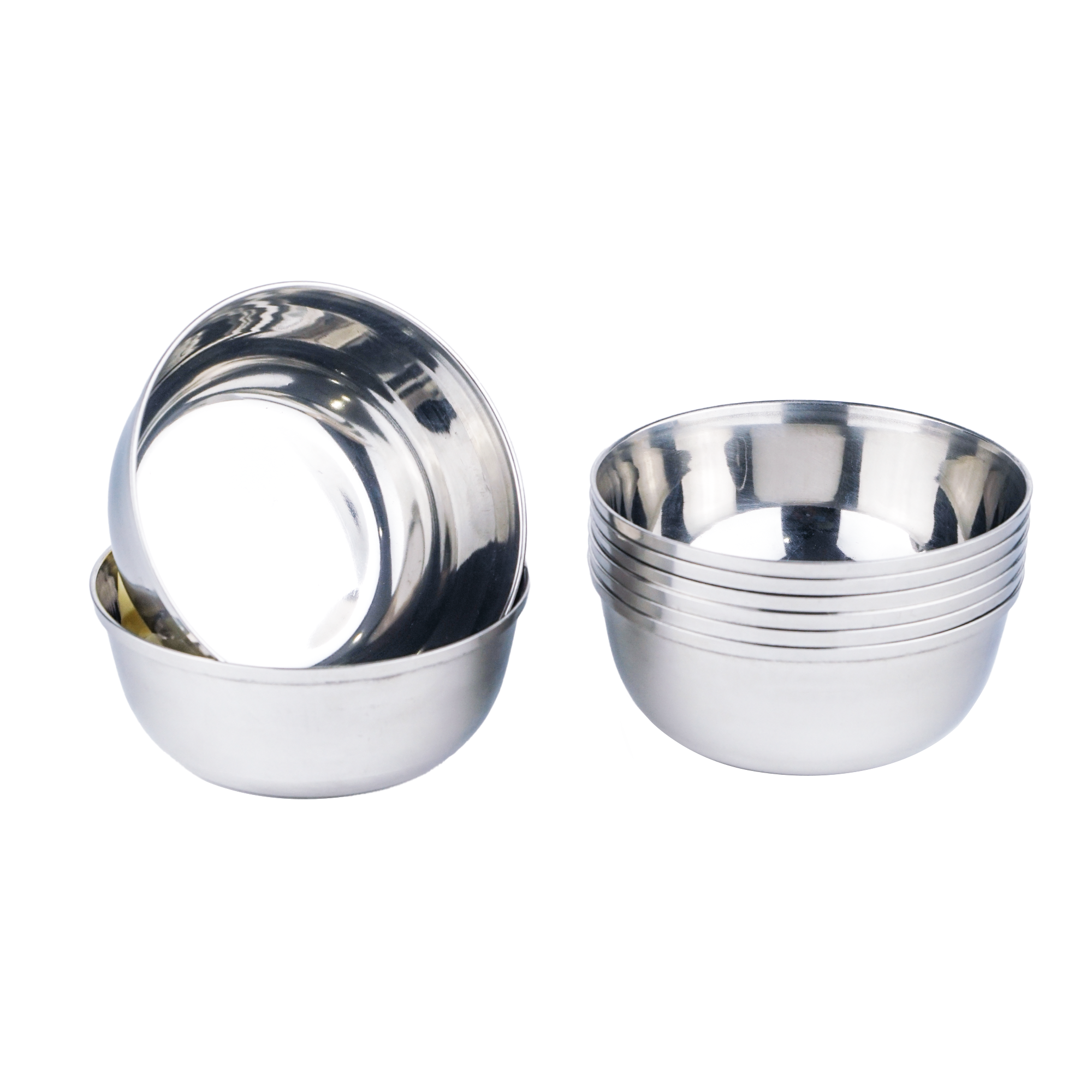 Stainless Steel Bowl Set of 8