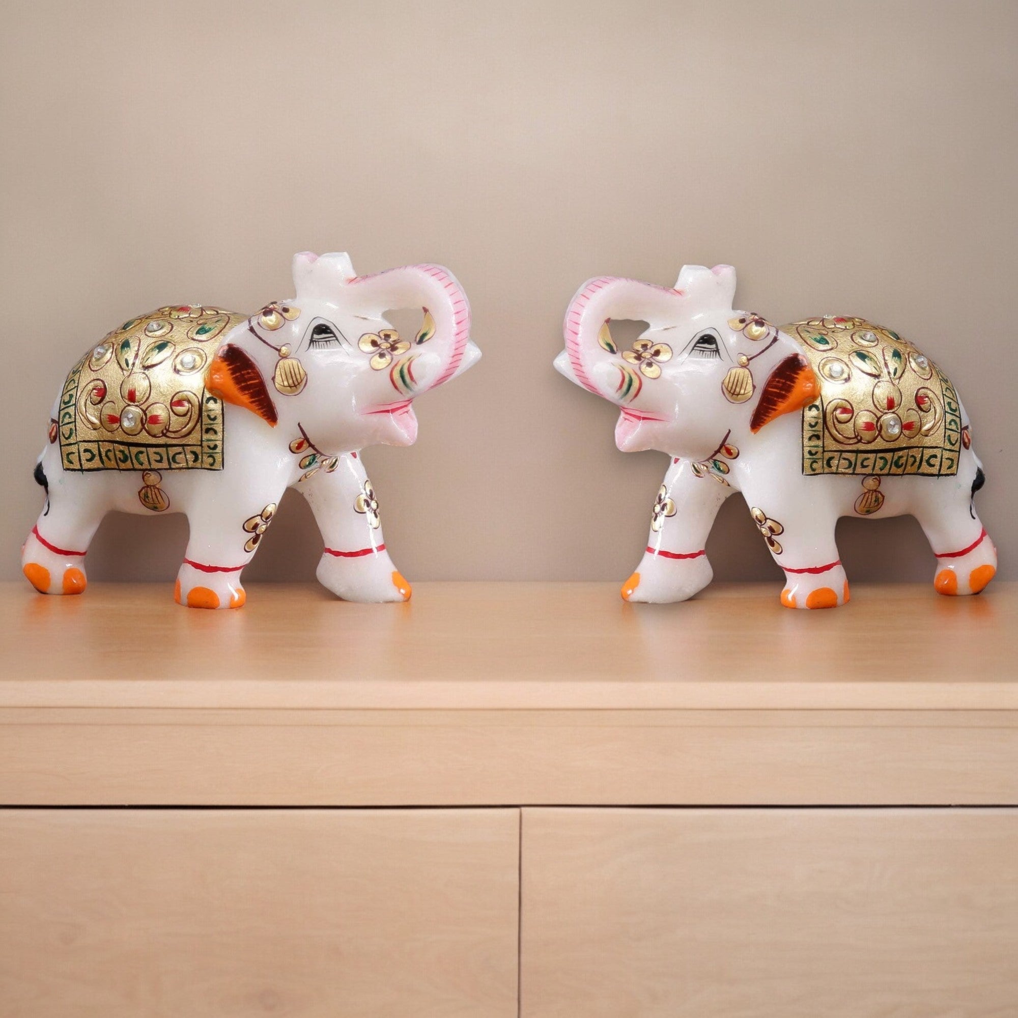Handmade Marble Elephant