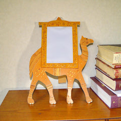 Wooden Camel Shaped Photo Frame 6x4 inch