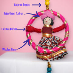 Wooden Ganesh Hanging Door For Home Decor 1 Pair